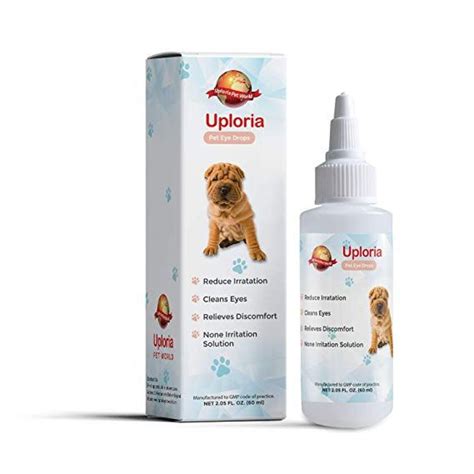 Uploria Pet World Gotas Oculares Para Perros Para El Tratamiento De