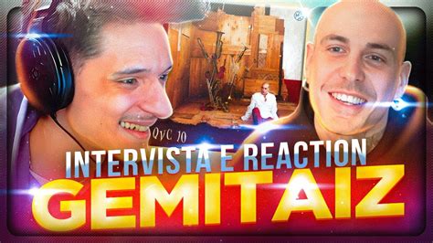 INTERVISTA A GEMITAIZ E REACTION A QVC 10 YouTube