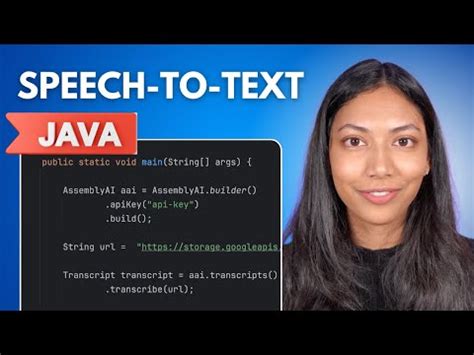 Convert Speech To Text In Java Basic Tutorial Video Summary And Q A