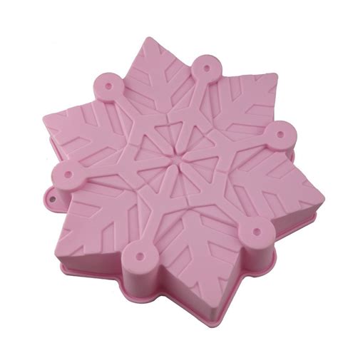 Snowflake Baking Pan Silicone Christmas Cake Mousse Mold China Christmas Mould And Christmas