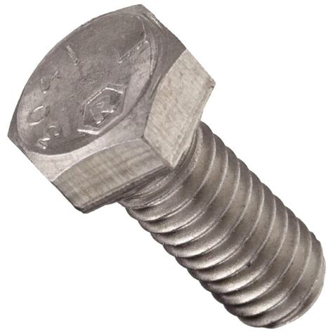 Robtec 1 4 In X 1 In Stainless Steel Hex Bolts 8 Pack RTI2322602