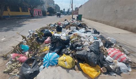 Chiclayo Los Residuos S Lidos Persiste En Calles De Jos L Ortiz Lrnd