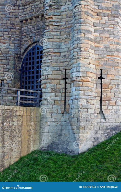 Arrow Slits Medieval Castle Stock Image Image Of Single Europe