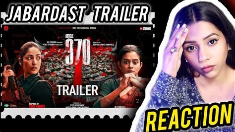 Article 370 Official Trailer Yami Gautam Priya Mani 23rd Feb