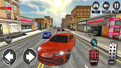 Driving School Car Games New Car Drive Higway Racer Top Speed