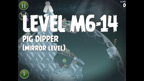 Angry Birds Space Pig Dipper Level M Mirror World Walkthrough