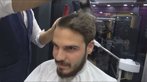 Asmr Turkish Barber Haircut Beard Trim And Massage Beard Trimming