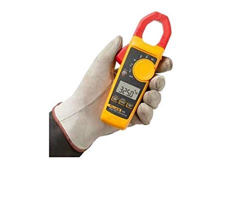 Fluke 400A AC DC 600V AC DC TRMS Clamp Meter With Frequency Temp