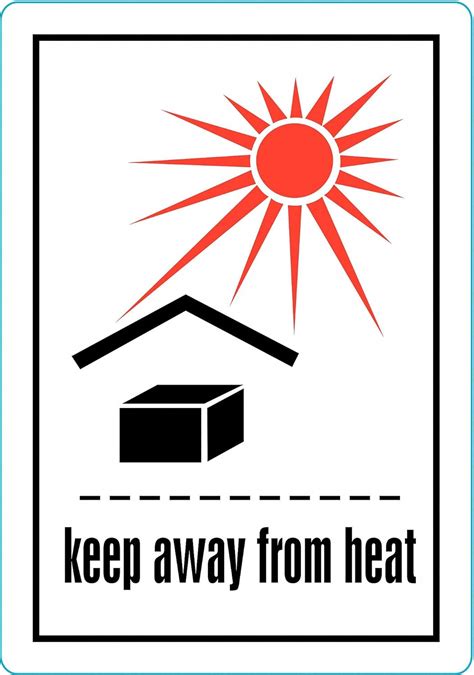 Amazon Stranco Inc Label Keep Away From Heat Labels Hmsl