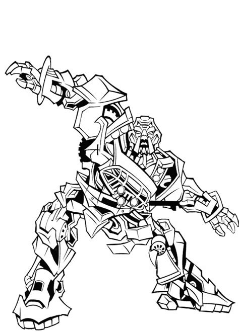 Dessins De Coloriage Transformers Imprimer Sur Laguerche