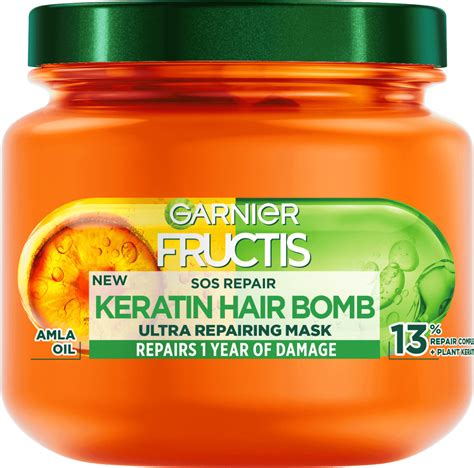 GARNIER FRUCTIS SOS REPAIR KERATIN HAIR maska za oštećenu kosu