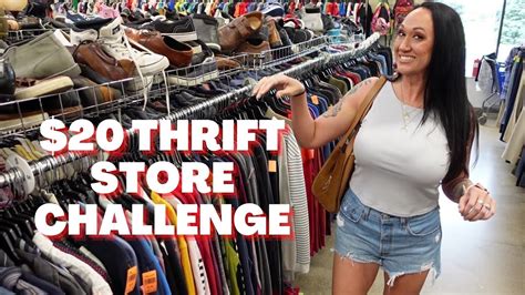 20 Thrift Store Challenge Embarrassing Youtube