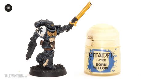 Tutorial How To Paint Black Templars Crusader Squads Tale Of Painters