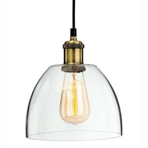 Firstlight Empire Contemporary Glass Ceiling Pendant Light In Antique