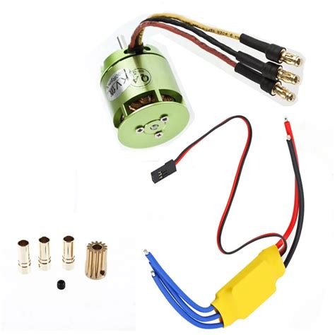 Moteur sans balais 4000kv vert XXD 30A ESC pour toutes les pièces d