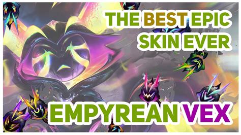 Empyrean Vex S Secret Genius The Best Skin Of Zak Not Kyle