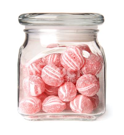 Cinnamon Balls Candy In A Glass Jar Stock Photo | Royalty-Free | FreeImages