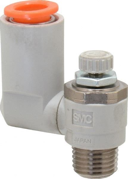 SMC PNEUMATICS Air Flow Control Valve Flow Control Offset Inline