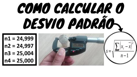 Calculo Do Desvio Padrao FDPLEARN