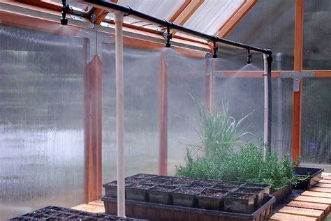 Diy Greenhouse Misting System Greenhouses Diy