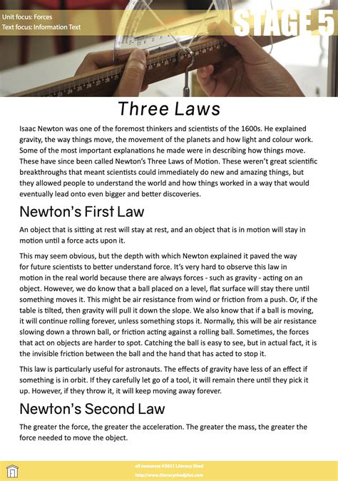 literacy shed  litshed resource  laws stage