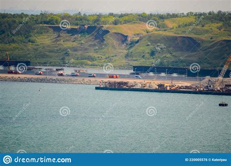 Kerch,Crimea - 17 05 2018 : Photos of Crimean Bridge Construction of ...