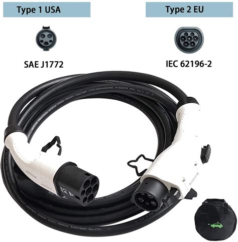 Buy Hievcar Type To Type Ev Charging Cable A Electric Vehicle