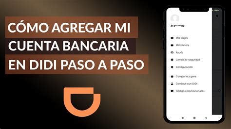 Cómo Agregar o Cambiar mi Cuenta Bancaria en DIDI paso a paso YouTube