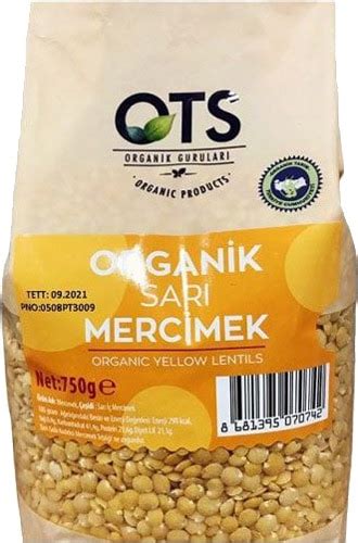 OTS Organik 750 gr Sarı Mercimek Fiyatları Özellikleri ve Yorumları