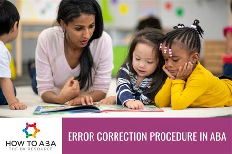 How To Perform An Error Correction Procedure A Guide For Aba