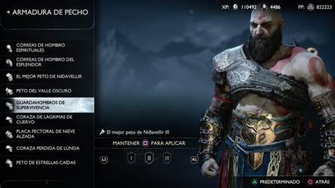 God Of War Ragnar K C Mo Cambiar El Aspecto De Las Armaduras De Kratos