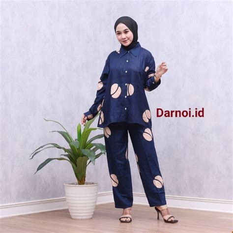 Jual Baju Pajamas Setelan One Set Oneset Tiedye Tie Dye Pakaian Tidur