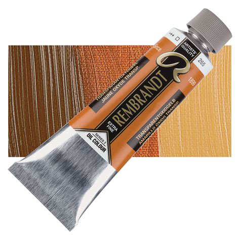 Rembrandt Artists Oil Color Transparent Oxide Yellow 150 Ml Tube