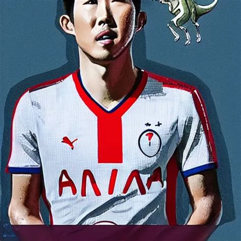 Portrait Of Son Heung Min In The Style Of Dinotopia Stable Diffusion