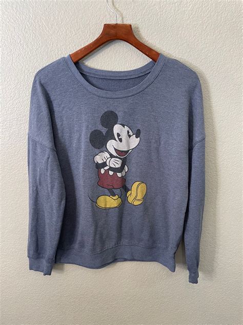 Vintagey K Walt Disney Mickey Mouse Cartoon Sweatshir Gem