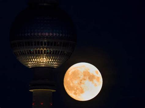 Himmelsspektakel über Deutschland Supermond ist vielerorts gut zu sehen