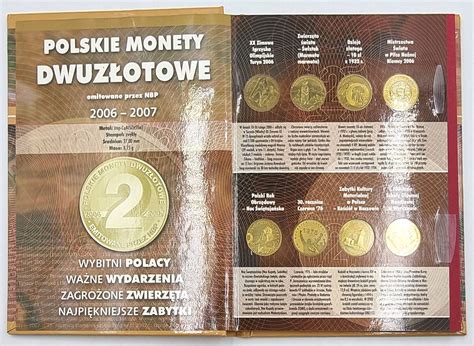 Klaser Polskie Monety Dwuzłotowe 2000 11 lot 5 szt archiwum niemczyk pl