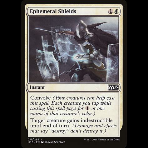 MTG Escudos efímeros Ephemeral Shields Magic 2015 Madtoyz