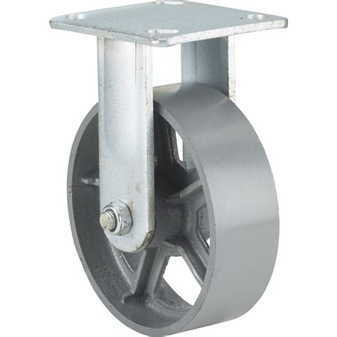 Ironton 6in Rigid Steel Caster 900 Lb Capacity Northern Tool