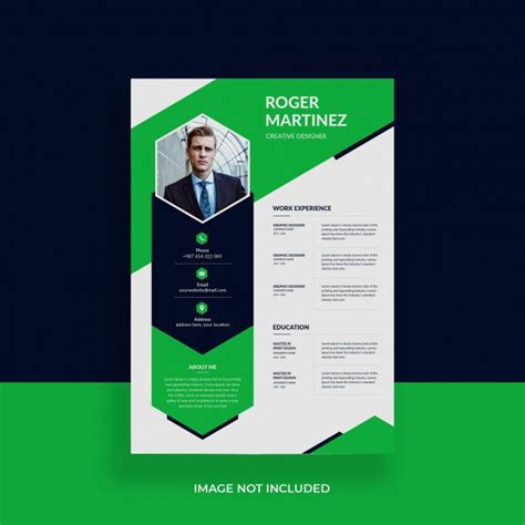 Premium Psd Resume Cv Curriculum Vitae Cv Template Professional