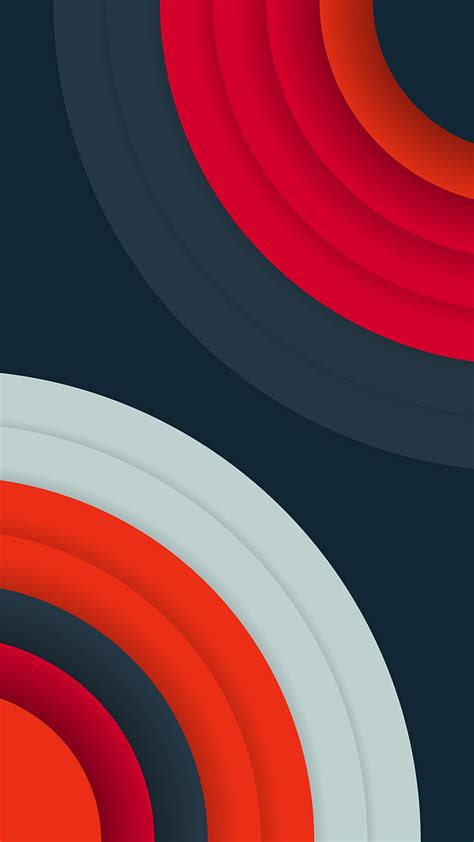 2k Free Download Round Stripes Abstract Blue Circles Colors