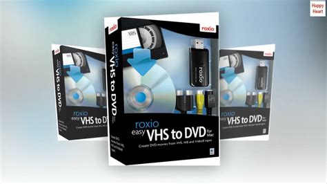 Roxio Easy VHS To DVD For Mac VHS Hi8 V8 Video To DVD Or Digital