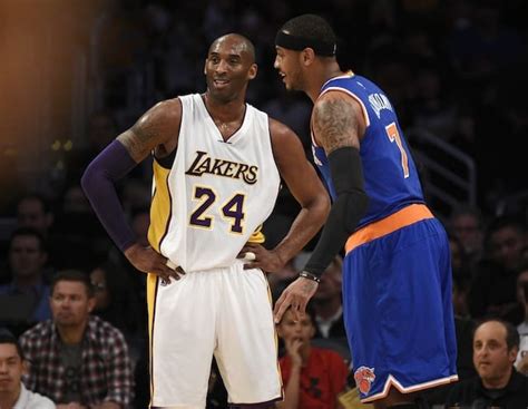 Carmelo Anthony Believes Kobe Bryant Is Smiling About His Decision To