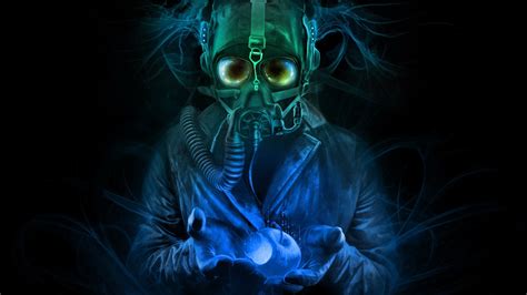 Ios 10 Wallpaper 4k Photo Gas Mask 33750 HD Wallpaper