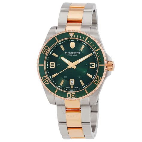 Victorinox Maverick Large Quartz Green Dial Men S Watch 242008