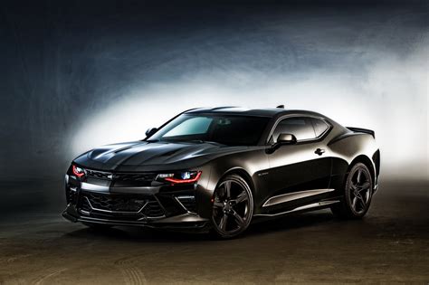 Wallpaper Chevrolet Camaro Concept Black Side View X