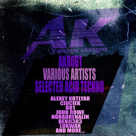 selected acid techno  juno