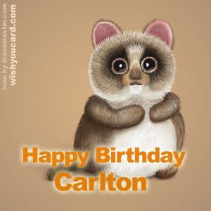 Happy Birthday Carlton Free e-Cards