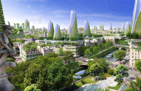 The French Architect Vincent Callebaut Designs Paris Of 2050 As Eco