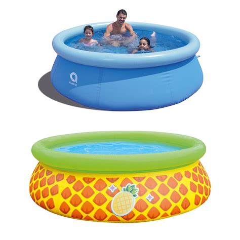 JLeisure Prompt Set Inflatable Outdoor Backyard Swimming Pool - Wayfair
